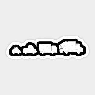 Evolution of a Garbage Truck Sticker